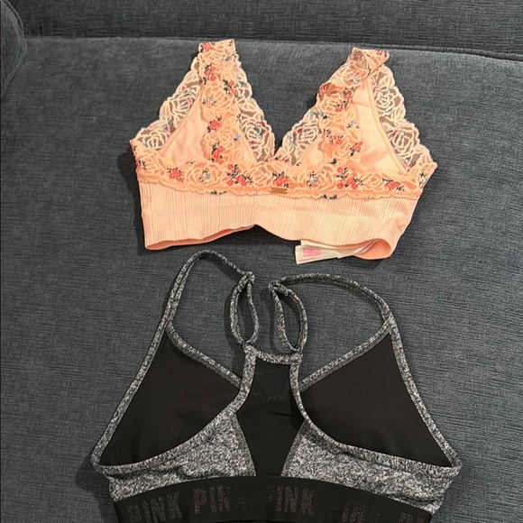 Set of 2 PINK by Victoria's Secret and 1 white Gilly Hicks halter Size XS - Picture 6 of 6